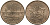 Франция 10 франков 1978 тип Матье KM 940, Le Franc 365.11-12 никель латунь 181-443