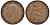 Великобритания 1 пенни 1936 Георг V (1910-1936) KM 838, Spink 4055 бронза 4123-1043