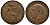 Великобритания 1 пенни 1920 Георг V (1910-1936) KM 810, Spink 4051 бронза 180-711