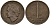 Нидерланды 1 цент 1948 Вильгельмина I (1890-1948) KM 107 бронза 4164-237
