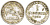 ГАННОВЕР 1/2 ГРОША 1858 В, ГЕОРГ V (1851-1866) KM 235, Jaeger 92, AKS 151 серебро 206-324