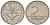 Венгрия 2 форинта 1994 BP KM 693 медно-никель 4618-533