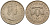 Нигерия 6 пенсов 1959 Елизавета II (1952-), Британский протекторат KM 4 медно-никель UNC 4604-844