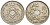 БЕЛЬГИЯ 5 САНТИМОВ 1922 22/1 BELGIQUE KM 66 медно-никель 112-237