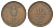 Израиль 10 прут 1949 JE 5709 KM 11 бронза 38-612