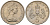 Великобритания 5 пенсов 1975 Елизавета II (1952-2022) KM 911, Spink 4233 (D1) медно-никель 4601-442