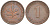 ФРГ 1 пфенниг 1986 F KM 105, J.380 сталь плакированная медью 187-858