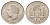 Греция 10 драхм 1968 год-тип, Константин II (1964-1973) KM 96 медно-никель UNC 4667-834