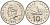 Французская Новая Каледония 10 франков 1972 лодка KM 11 никель  UNC  4610-523