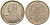 Монако 20 франков 1947 Луи II (1922-1949) KM 124 медно-никель  aUNC  4117-115