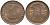 ГЕРМАНИЯ 1 РЕНТЕНПФЕННИГ 1923 E KM 30, J. 306 бронза UNC 413-2133