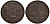 Великобритания 1/2 пенни 1792 Норидж – Норвич, ткацкий станок Dalton & Hamer 38 медь 1523-931