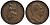 Великобритания 1 фартинг 1831 Вильгельм IV (1830-1837) KM 705, Spink 3848 медь 1523-911