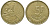 БЕЛЬГИЯ 5 ФРАНКОВ 1986 BELGIQUE KM 163 латунь или алюминевая бронза 72-1225