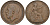 Великобритания 1 пенни 1921 Георг V (1910-1936) KM 810, Spink 4051 бронза 215-613