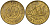 Кувейт 10 филсов 1990 AH 1410, парусник KM 11 никель латунь 4597-1216