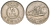 Кувейт 20 филсов 1968 AH 1388, очень редкий год KM 12 медно-никель 4613-1142