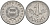 Венгрия 1 форинт 1967 BP KM 575 алюминий 181-954