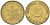 ФРГ 5 ПФЕННИГОВ 1971 F KM 107, J. 382 сталь плакированная латунью 4181-933