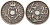 Бельгия 25 сантимов 1908 Belgie KM 63 медно-никель 190-735