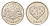 Латвия 1 лат 2011 Пряничное сердце KM 127 медно-никель UNC 4679-359