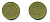 ФРГ 10 ПФЕННИГОВ 1981 J KM 108, J.383 сталь плакированная латунью 46-1321