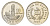Гватемала 10 сентаво 1997 KM 277 медно-никель UNC 4643-629
