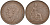 Великобритания 1 пенни 1927 Георг V (1910-1936) КМ 826, Spink 4054 бронза 4590-1215
