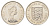 Джерси 10 новых пенсов 1980 герб, Елизавета II (1952-2022) KM 33 медно-никель 4692-1031