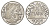 Кобленц 1/2 марки 1921 Funck 80.9A, Men05 4526.18, Men18 5727.18/20 сталь UNC 4586-257