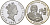 Острова Кука 5 долларов 1992 Иоганн Себастьян Бах (1685-1750) KM 150 серебро  PROOF  1084-10-13