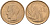 Бельгия 20 франков 1980 Belgie, БОДУЭН I KM 160 никель бронза 190-914