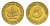 ФРГ 5 пфеннигов 1950 D KM 107, J. 382 сталь плакированная латунью 4164-216