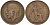 Великобритания 1 пенни 1919 Георг V (1910-1936) KM 810, Spink 4051 бронза 4144-511