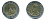 ТАИЛАНД 10 БАТ 2003 2546 ГОД KM 227 биметалл UNC 86-1626