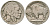 США 5 центов 1935 D, индеец, бизон KM 134 медно-никель 4614-1219