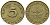 ФРГ 5 ПФЕННИГОВ 1950 J KM 107, J.382 сталь плакированная латунью 26-1066