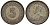 Стрейтс-Сетлментс 5 центов 1935 Георг V (1910-1936) КМ 36 серебро 53-563