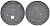 ГЕРМАНИЯ 1 РЕЙХСПФЕННИНГ 1942 E KM 97, J.369 цинк 201-962