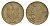 Молдавия (Молдова) 50 бань (бани) 1997 KM 10 сталь плакированная латунью 4632-764