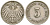 Германия 5 пфеннигов 1907 G, KM 11, J. 12 медно-никель 4364-4515