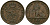 Бельгия 2 сантима 1902 Belges KM 35 медь 4135-951