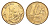 Бразилия 10 сентаво 2009 KM 649 сталь плакированная латунью UNC 4664-528