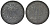 Германия 10 пфеннигов 1918 KM 26, J. 299, Weege 8 цинк 4119-335