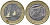 Греция 1 евро 2002 KM 187 биметалл 4390-1156