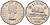 Канада 5 центов 1961 Елизавета II (1952-), бобр KM 50а никель 4586-421