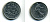 Франция 1/2 франка 1965 сеятель KM 931, Le Franc 198.3 никель 46-337