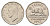 Канада 5 центов 1947 бобр Dot, Георг VI (1936-1952) KM 39a никель 4679-659