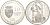 Андорра 10 динеров 1995 вступление Андорры в совет Европы KM 108 серебро PROOF 11-236-21