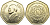 Иордания 1/4 динара 1997 KM 61 никель-латунь aUNC 1525-623